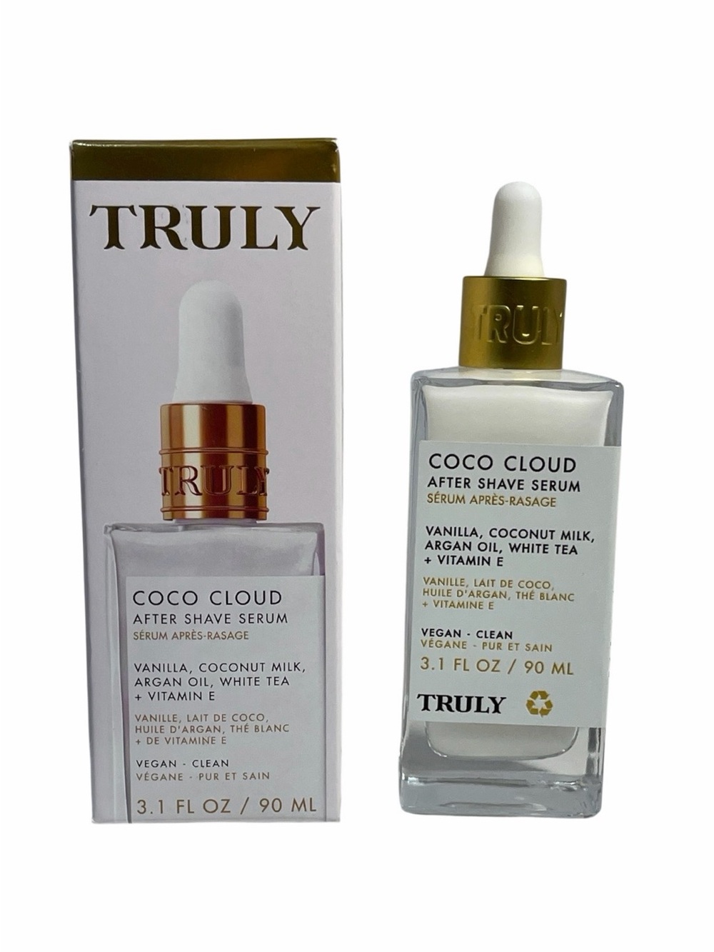 Truly Beauty Coco Cloud After Shave Serum 3.1 oz - NWT **